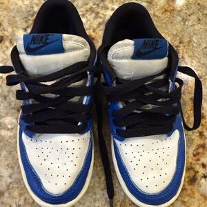 Nike Jordan 1 Retro Low OG "Game Royal" Preschool Kids' Shoe 12